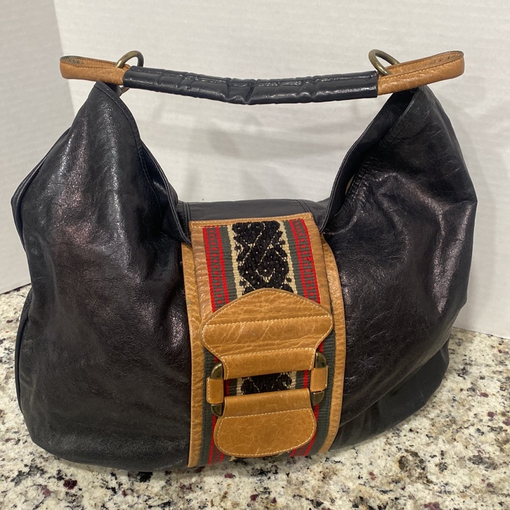 Purse “Limon Piel” Leather Handmade Made Preowned With Minimal Wear